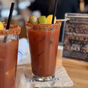 Spicy bloody Mary&apos;s