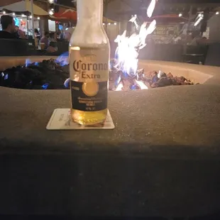 Corona &amp; fire
