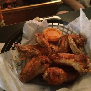 Wings with Buffalo sauce