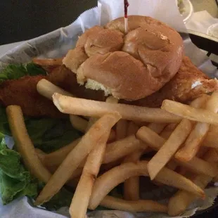 Fish Sandwich platter