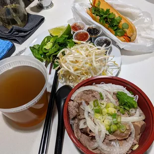 Pho and Pork Baguette