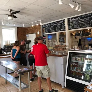 Clean and open full service cafe