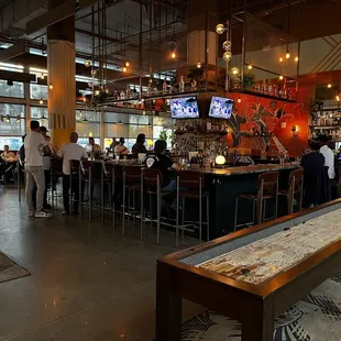 Interior toward the bar