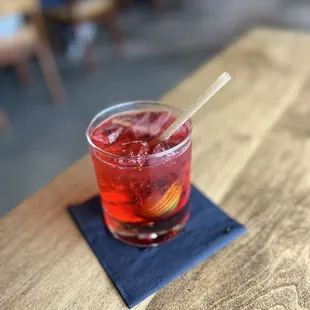 Campari &amp; tonic w/lime