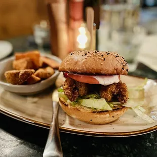 Catfish Sandwich - Happy Hour Menu