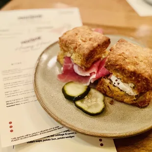 OMG - Ham and Cheese Biscuits