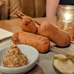 Pastrami Corn Dog