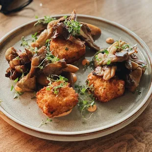 Roasted Local Mushrooms