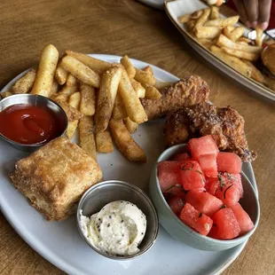 Watermelon Basil Salad