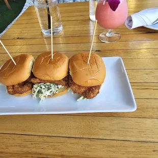 Fried Chicken Sliders