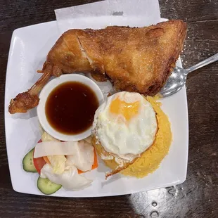 Deep Fried Chicken Thigh