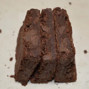 Brownie - available daily in individual pieces at the store, preorder available for 8x8sheet or catering