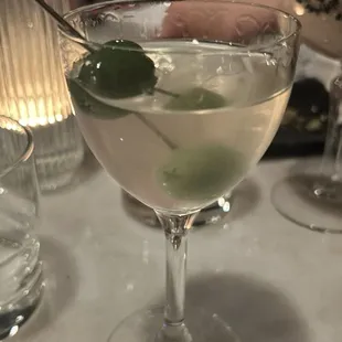 Lynx Martini - Gin, Bianco And Dry Vermouth, Za' atar Oil Wash, Pistachio, Orange Blossom 18