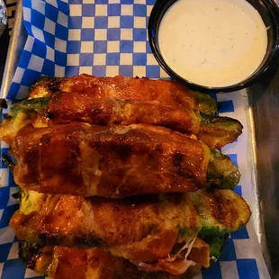 Prosciutto Wrapped Jalapeños