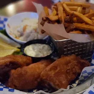 Beer Battered Fish &amp; Chips