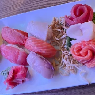 sashimi, sushi, food, sushi and sashimi