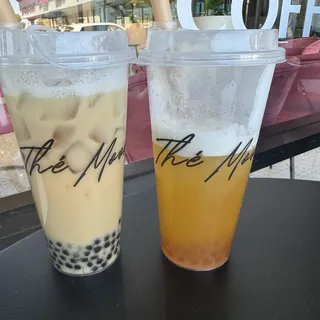 Th Moon Mountain Oolong Milk Tea