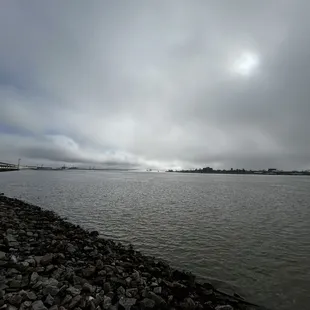Fog on the mighty Mississippi