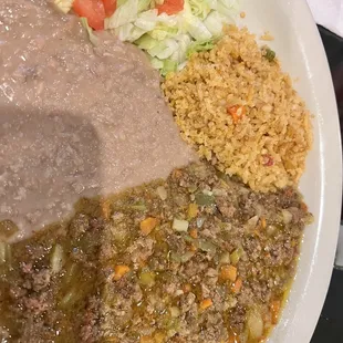 Picadillo plate