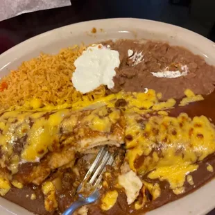 Too Saucy chimichanga