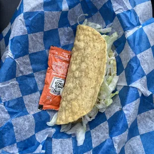 Crunchy Vegan Taco