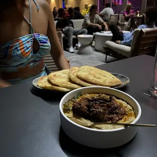 Lamb Ragu with Pita
