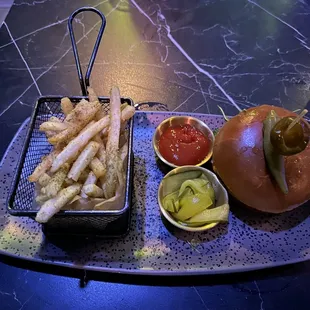 Greek Lamb Burger
