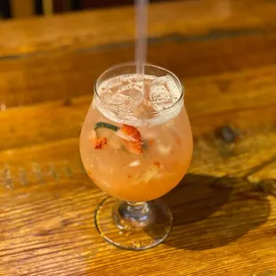 Strawberry Breeze Cocktail