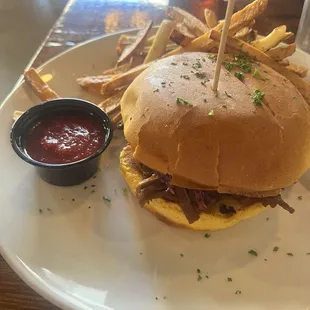 Grilled Cheese Brisket Sandwich