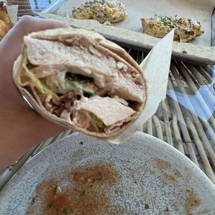 Sonoran Chicken Club Wrap