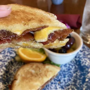 Ultimate grilled cheese