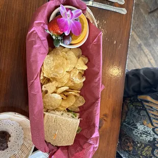 Chicken salad sandwich