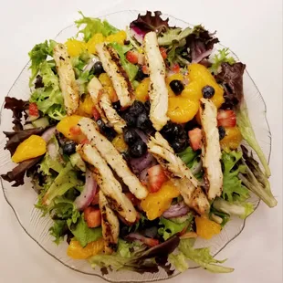 Salad with grilled Chicken