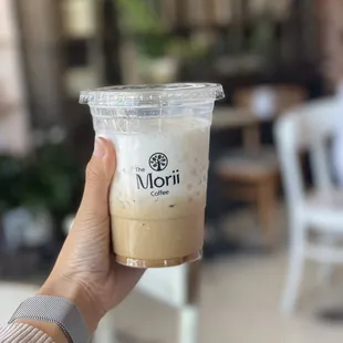 ig: @whatsviveating  |  iced coconut vietnamese coffee