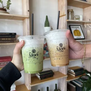 Iced Coco Matcha &amp; Iced Coco Viet Coffee | ig: @veroeatss