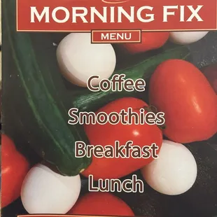 Menu Cover
