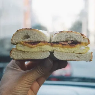 Bacon Egg &amp; Cheese Bagel