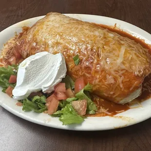 Wet burrito
