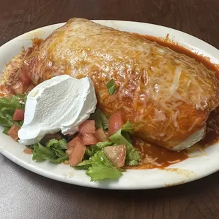 Wet burrito