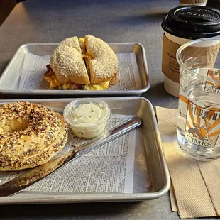 House-Made Bagel or Toast with Spread