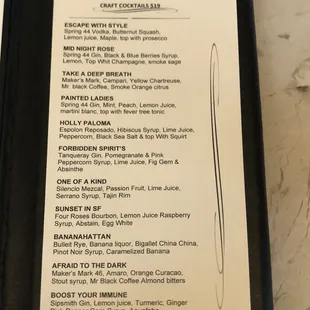 Mortimer's excellent adventure in cocktails. Sorry New York, San Francisco is still home to the artists.