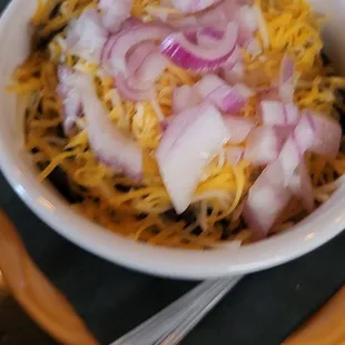 Black beans and rice