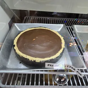 Fresh peanut butter pie.