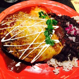 Smoked Pork Enchiladas