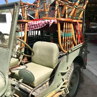 It's always a good sign when you see this in front of The Mother Lode!