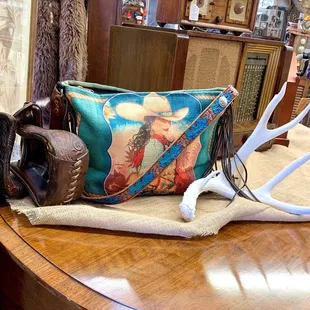 Turquoise, fringe and leather...enough said!