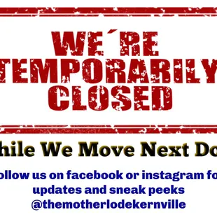 Temporarily closed while we move next door.  See you soon in our much bigger location!