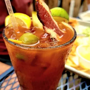 Bloody Mary with jalapeños vodka