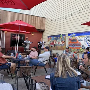 live music &amp; back patio