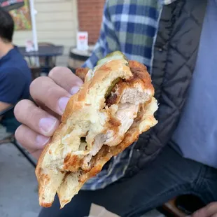 Hot Chicken Sandwich